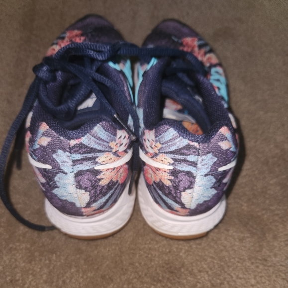 Nike Air Zoom Pegasus 32 Photosynthesis 724381-401 Dark Obsidian Floral Size 6 - Picture 3 of 9